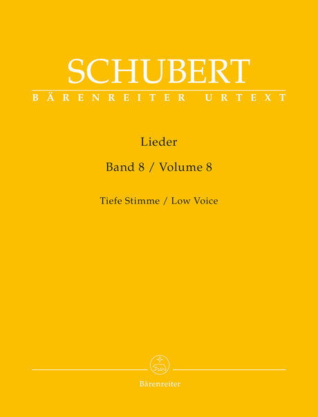 Schubert: Lieder - Volume 8