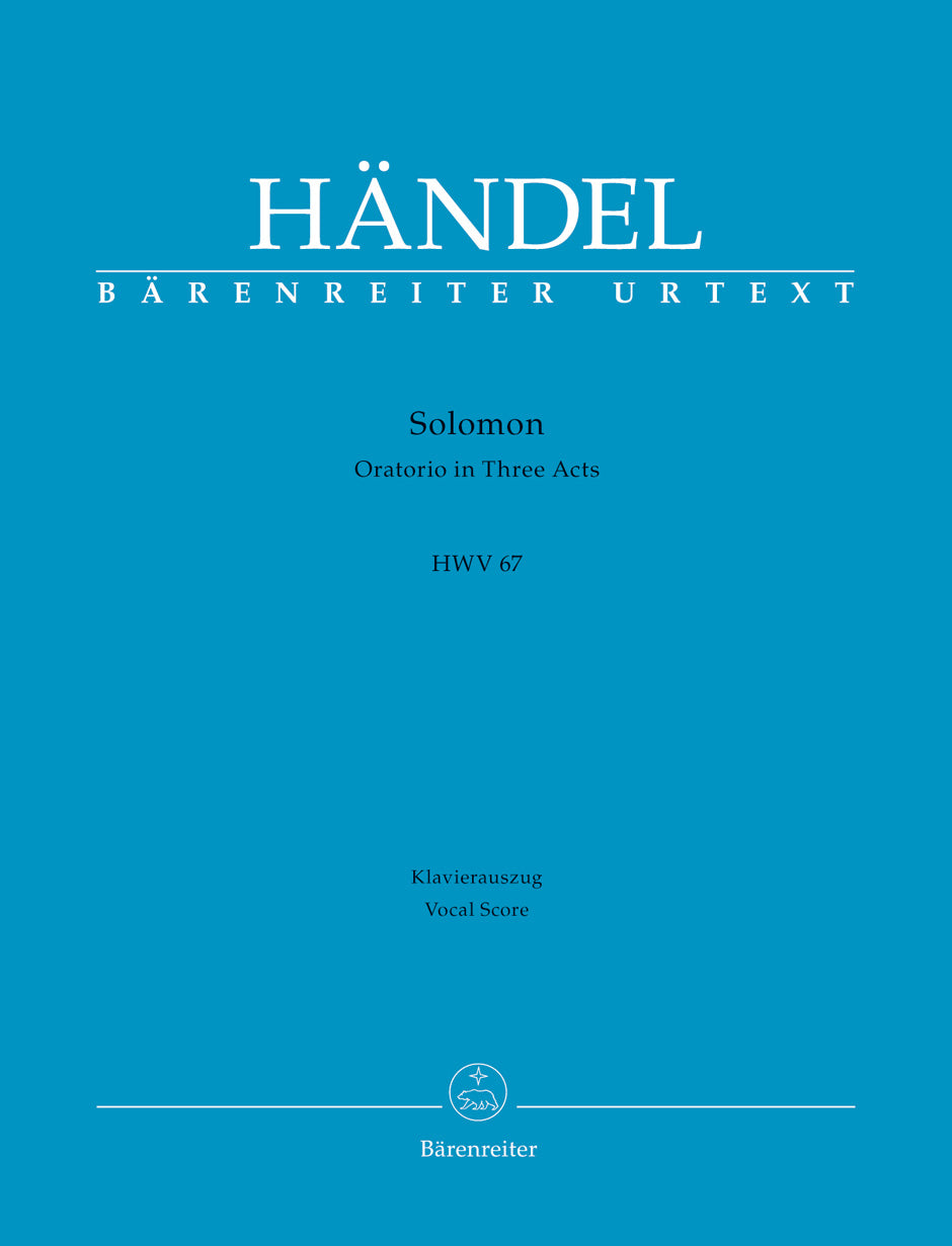 Handel: Solomon, HWV 67