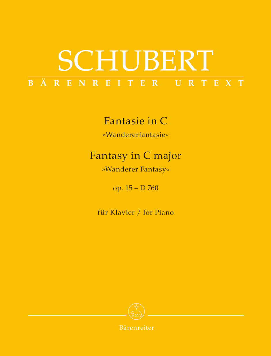 Schubert: Fantasy in C Major, Op. 15, D 760 ("Wanderer Fantasy")