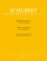 Schubert: Piano Sonatas - Volume 1