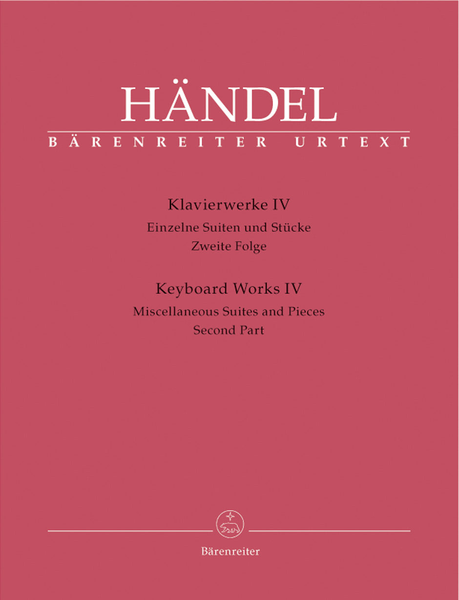 Handel: Keyboard Works - Volume 4