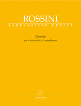 Rossini: Duetto for Cello and Bass