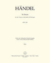 Handel: Te Deum, HWV 283