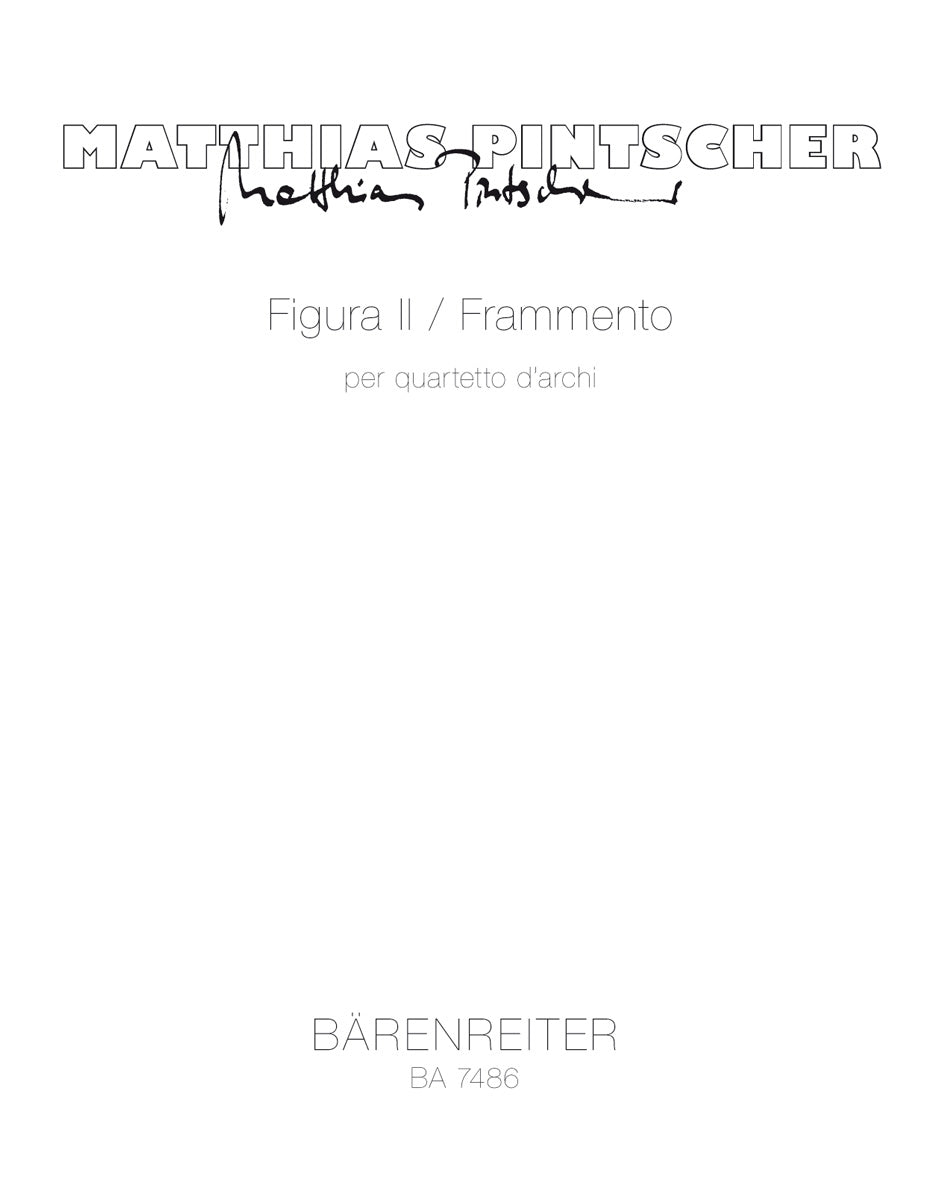 Pintscher: Figura II / Frammento