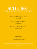 Schubert: Selected Arias for Baritone