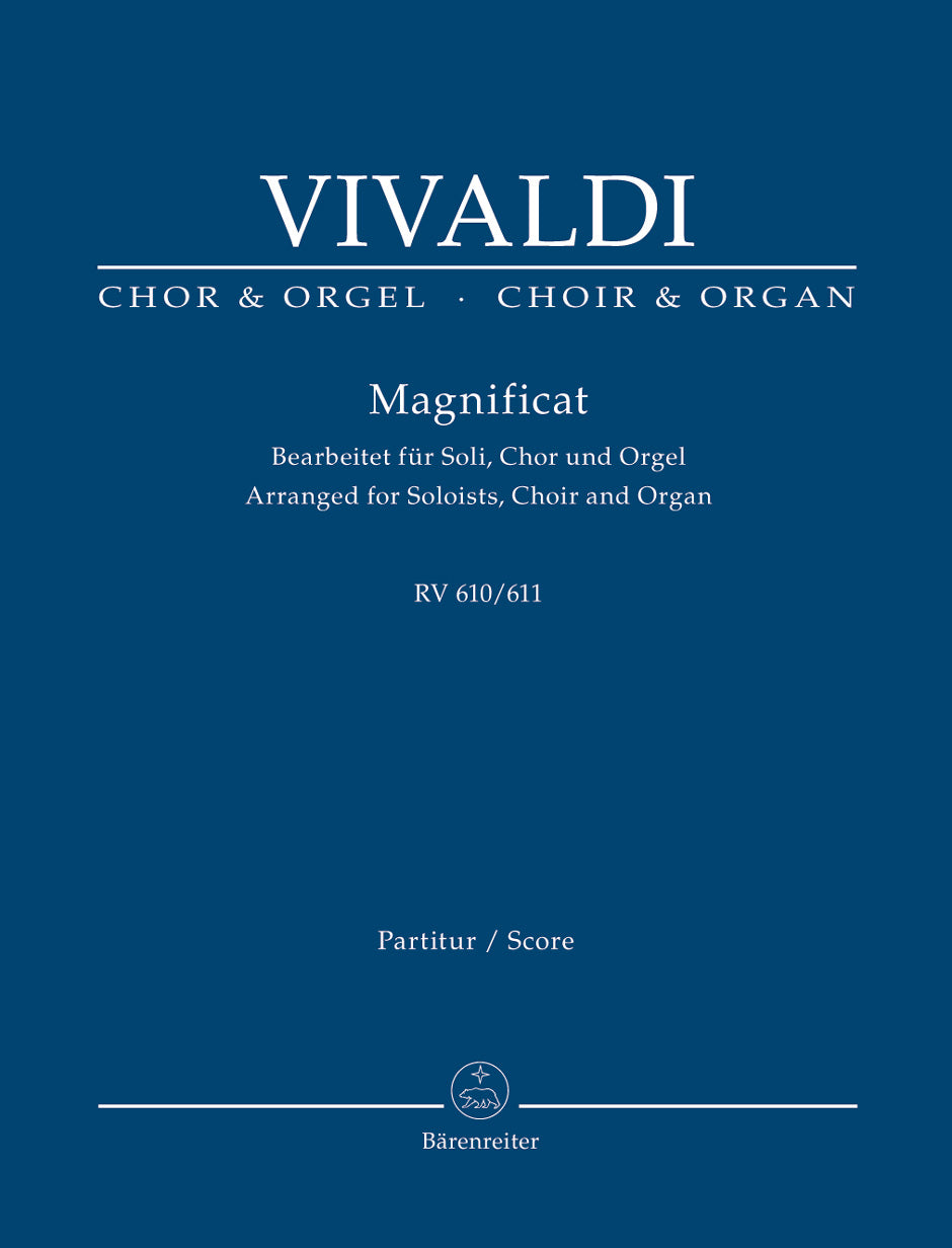 Vivaldi: Magnificat, RV 610/611 (arr. for soloists, choir and organ)