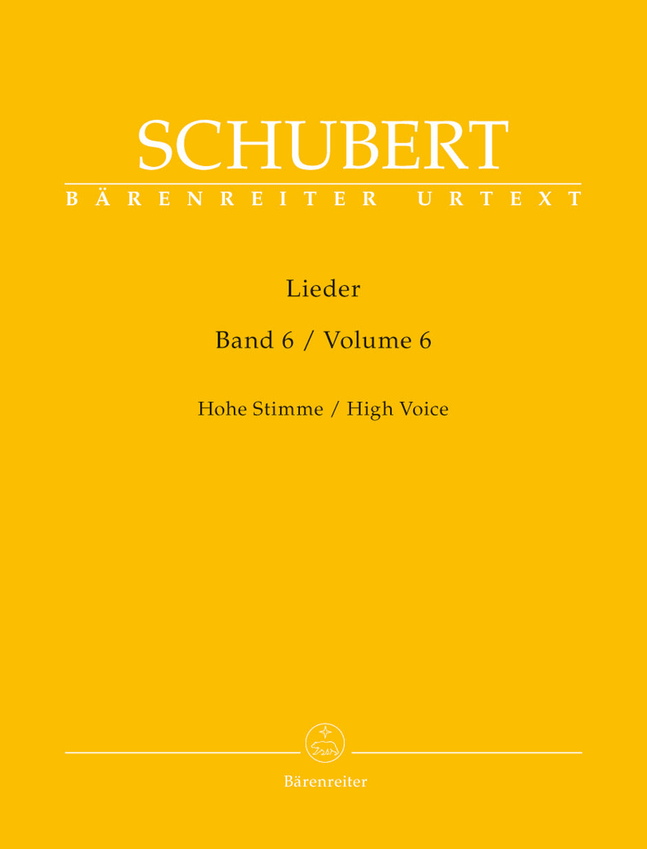 Schubert: Lieder - Volume 6