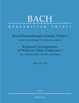 Bach: Keyboard Arrangements of Works by Other Composers - Volume 1 (BWV 972-977)