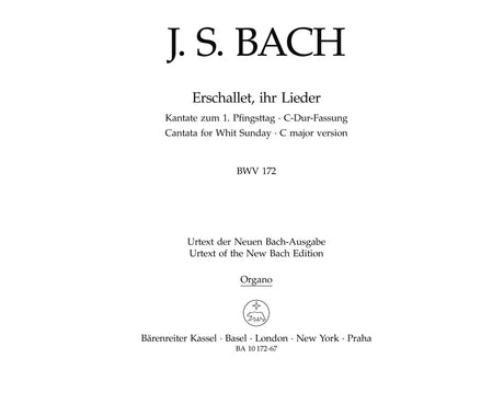 Bach: Erschallet, ihr Lieder, BWV 172