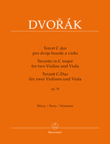 Dvořák: Terzetto in C Major, Op. 74