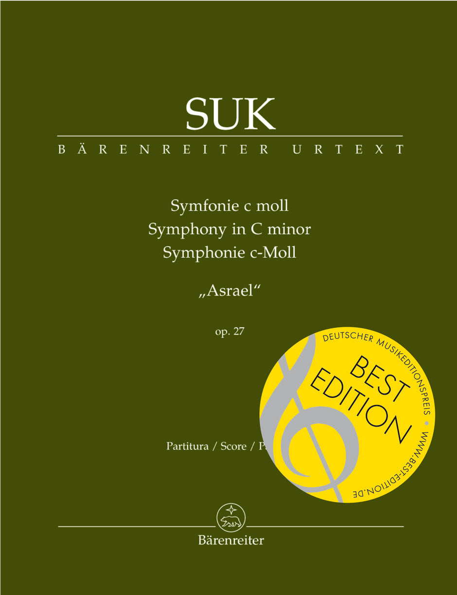 Suk: Symphony in C Minor, Op. 27 ("Asrael")