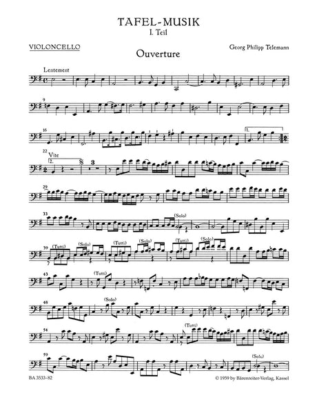 Telemann: Overture Suite and Conclusion in E Minor TWV 55:e1 & 50:5