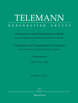 Telemann: Overture Suite and Conclusion in E Minor TWV 55:e1 & 50:5