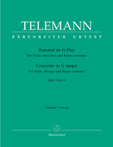 Telemann: Viola Concerto in G Major, TWV 51:G9