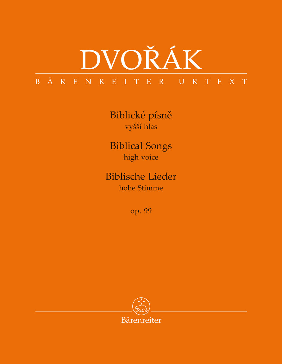 Dvořák: Biblical Songs, B. 185, Op. 99