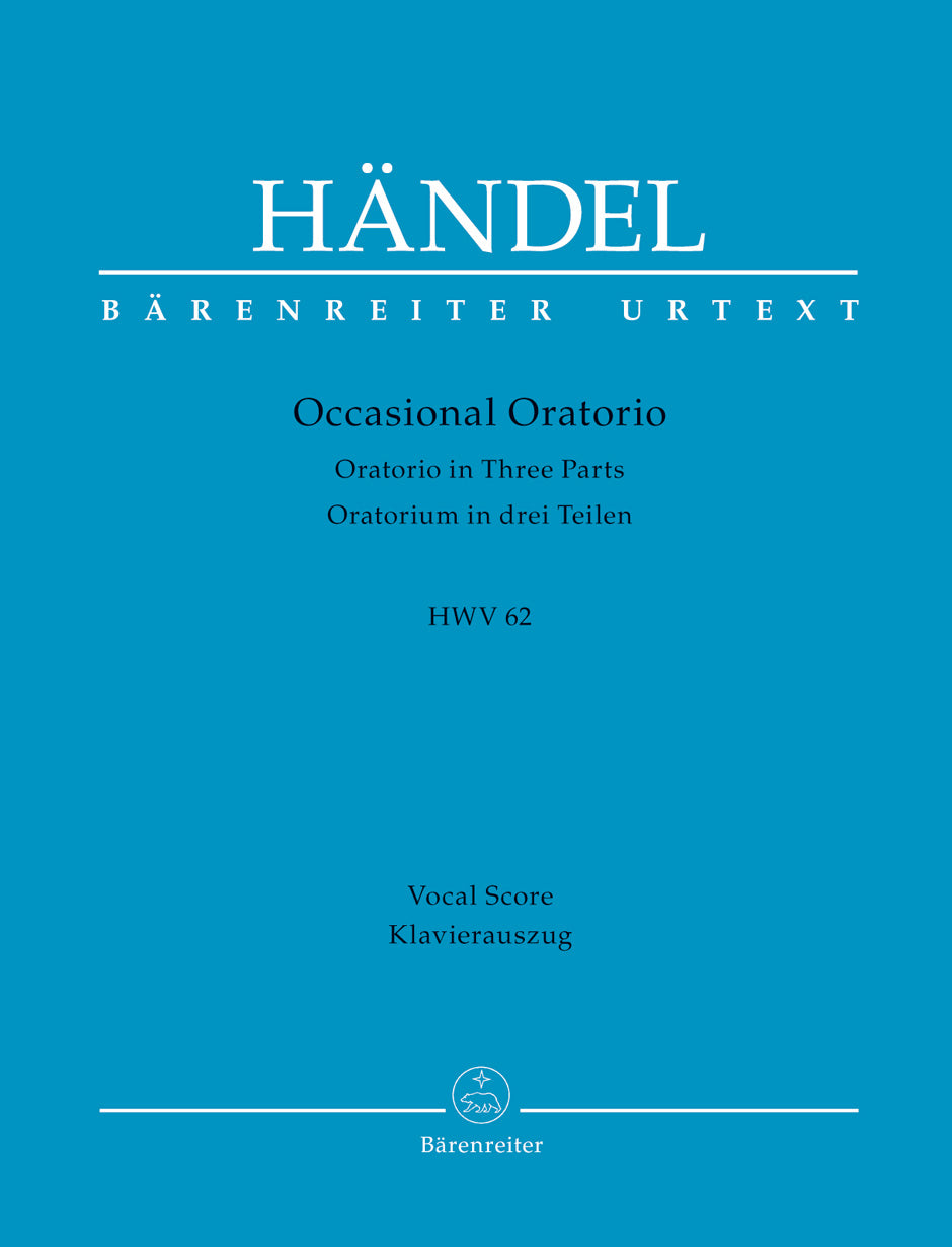 Handel: Occasional Oratorio