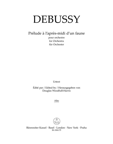 Debussy: Prélude à l'après-midi d'un faune