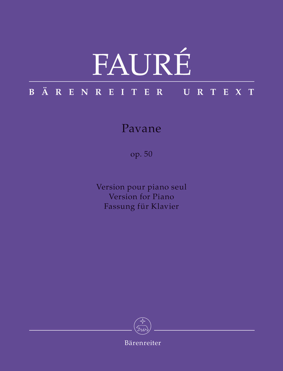 Fauré: Pavane, Op. 50 (Version for Piano)