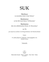 Suk: Meditation on the Czech Hymn "St. Wenceslas", Op. 35a