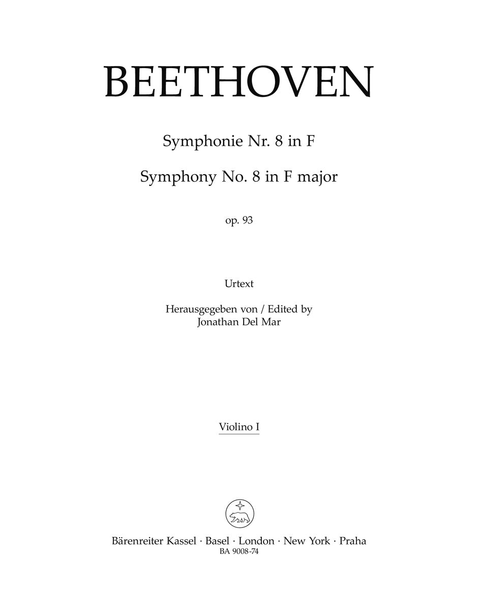 Beethoven: Symphony No. 8 in F Major, Op. 93