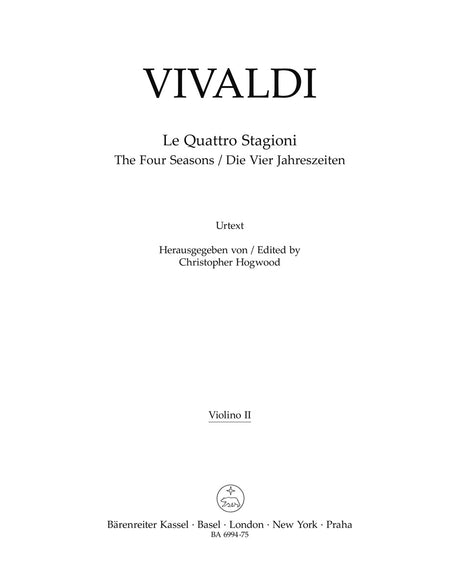 Vivaldi: The Four Seasons