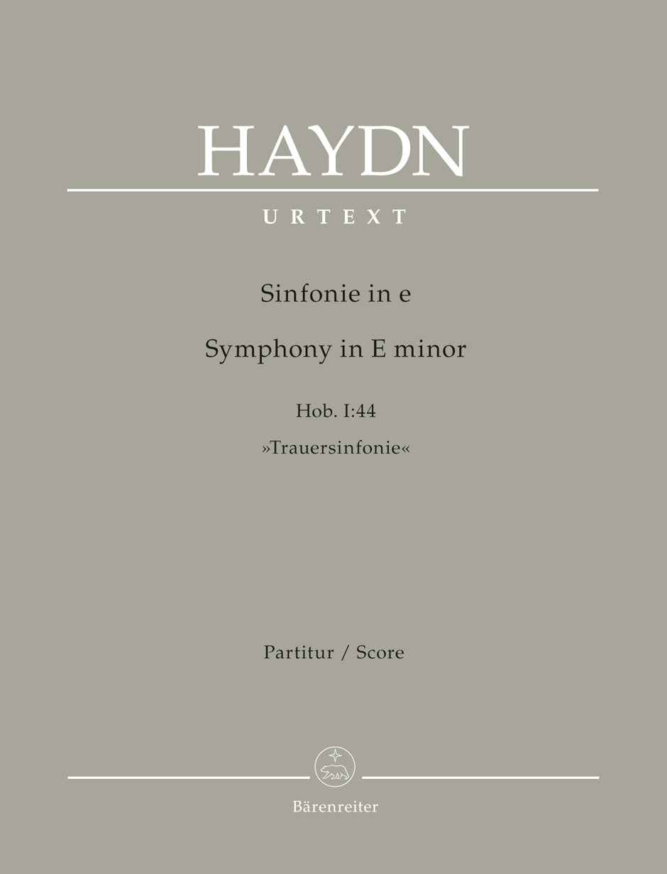 Haydn: Symphony in E Minor, Hob. I:44