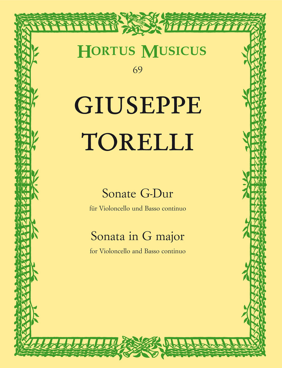 Torelli: Cello Sonata in G Major