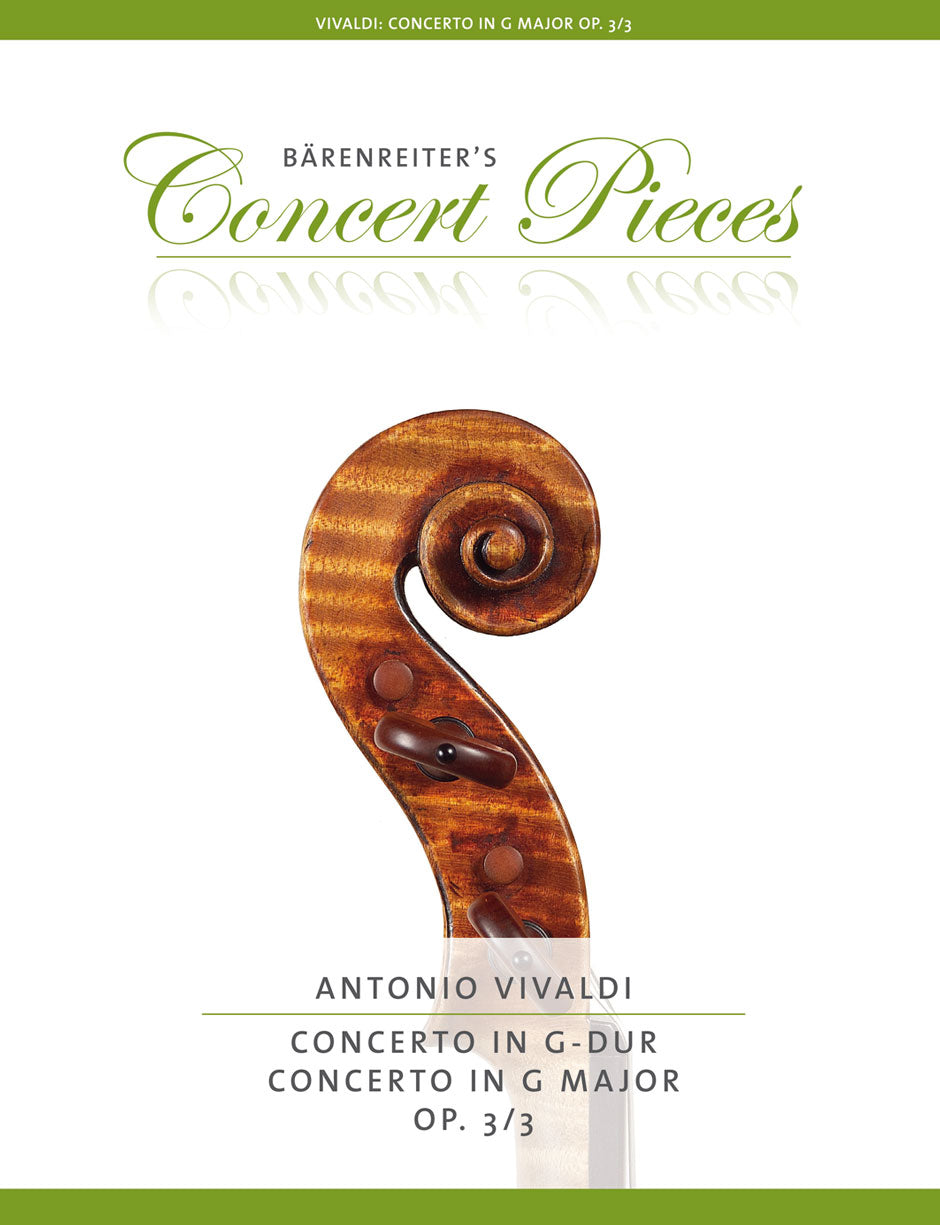 Vivaldi: Violin Concerto in G Major, RV 310, Op. 3, No. 3