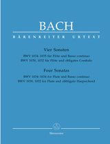 Bach: Four Flute Sonatas, BWV 1030, 1032, 1034, 1035