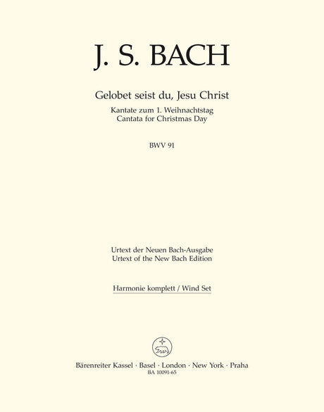 Bach: Gelobet seist du, Jesu Christ, BWV 91