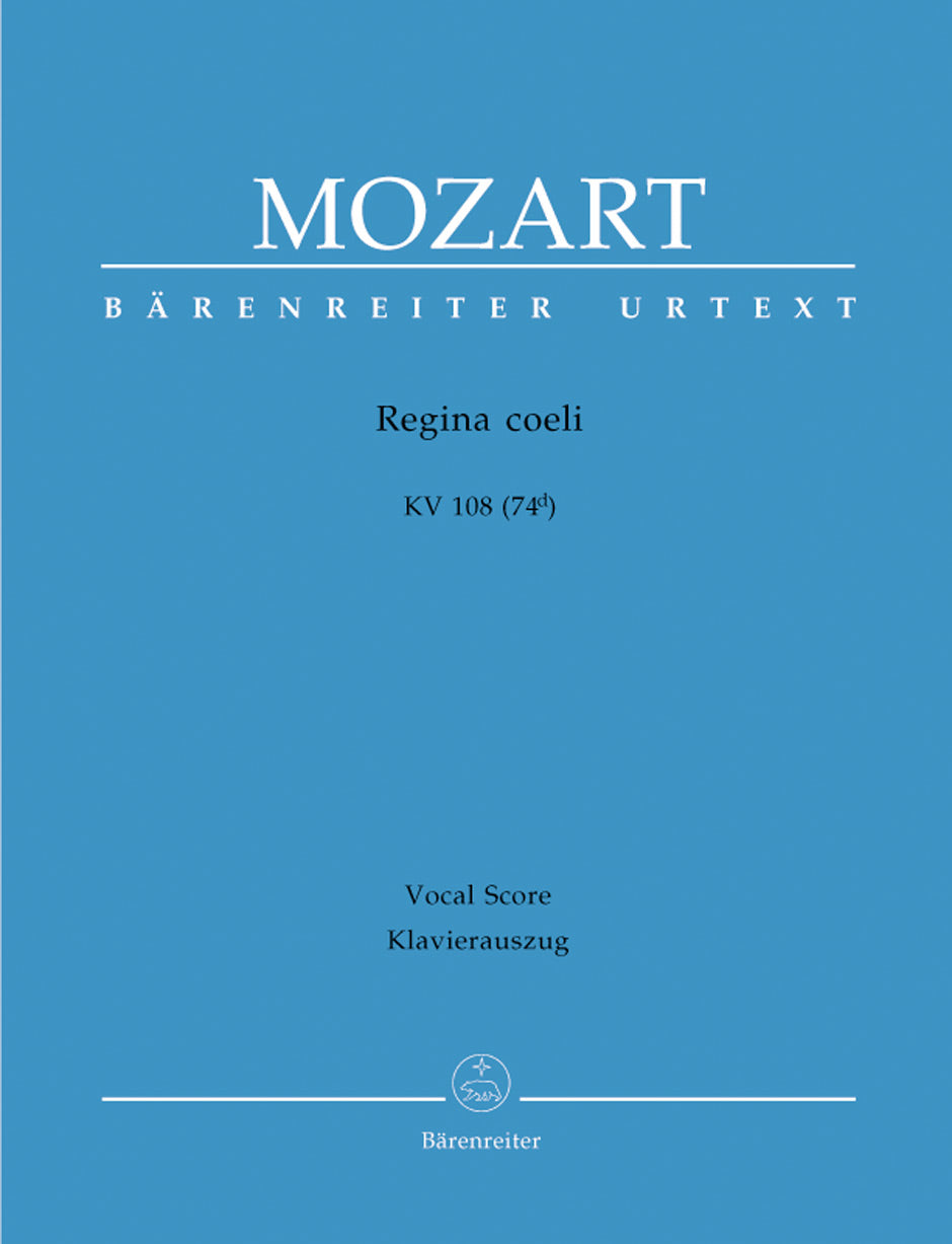 Mozart: Regina coeli, K. 108 (74d)