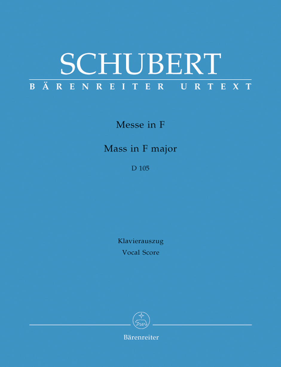 Schubert: Mass in F Major, D 105