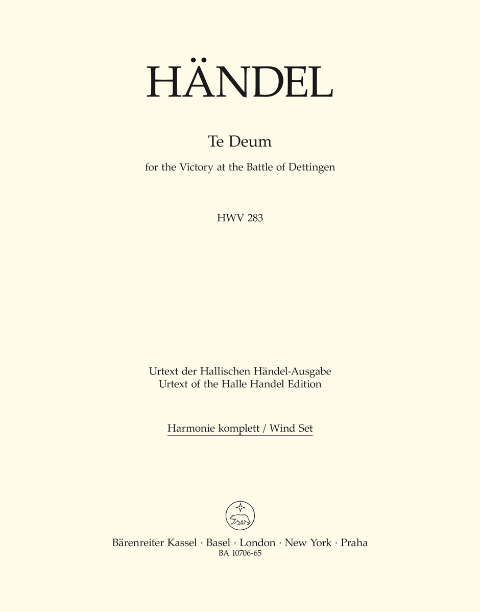 Handel: Te Deum, HWV 283