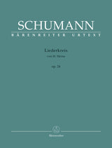 Schumann: Liederkreis, Op. 24