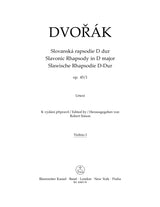 Dvořák: Slavonic Rhapsody in D Major, Op. 45, No. 1