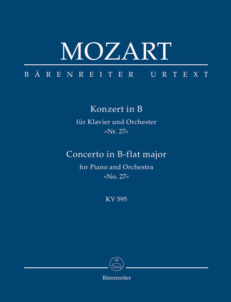 Mozart: Piano Concerto No. 27 in B-flat Major, K. 595