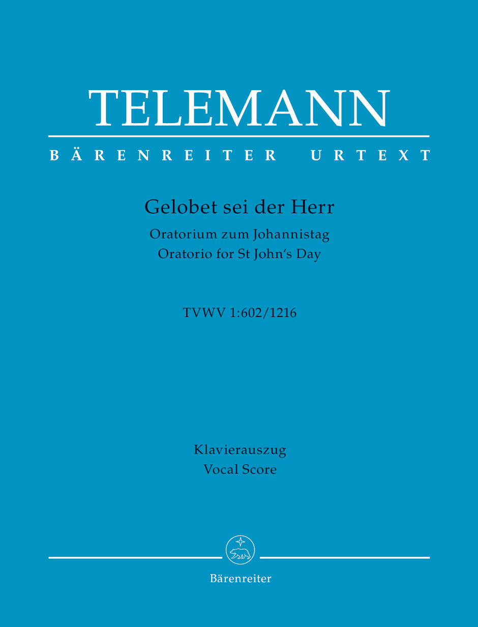 Telemann: Gelobet sei der Herr, TWV 1:602/1216