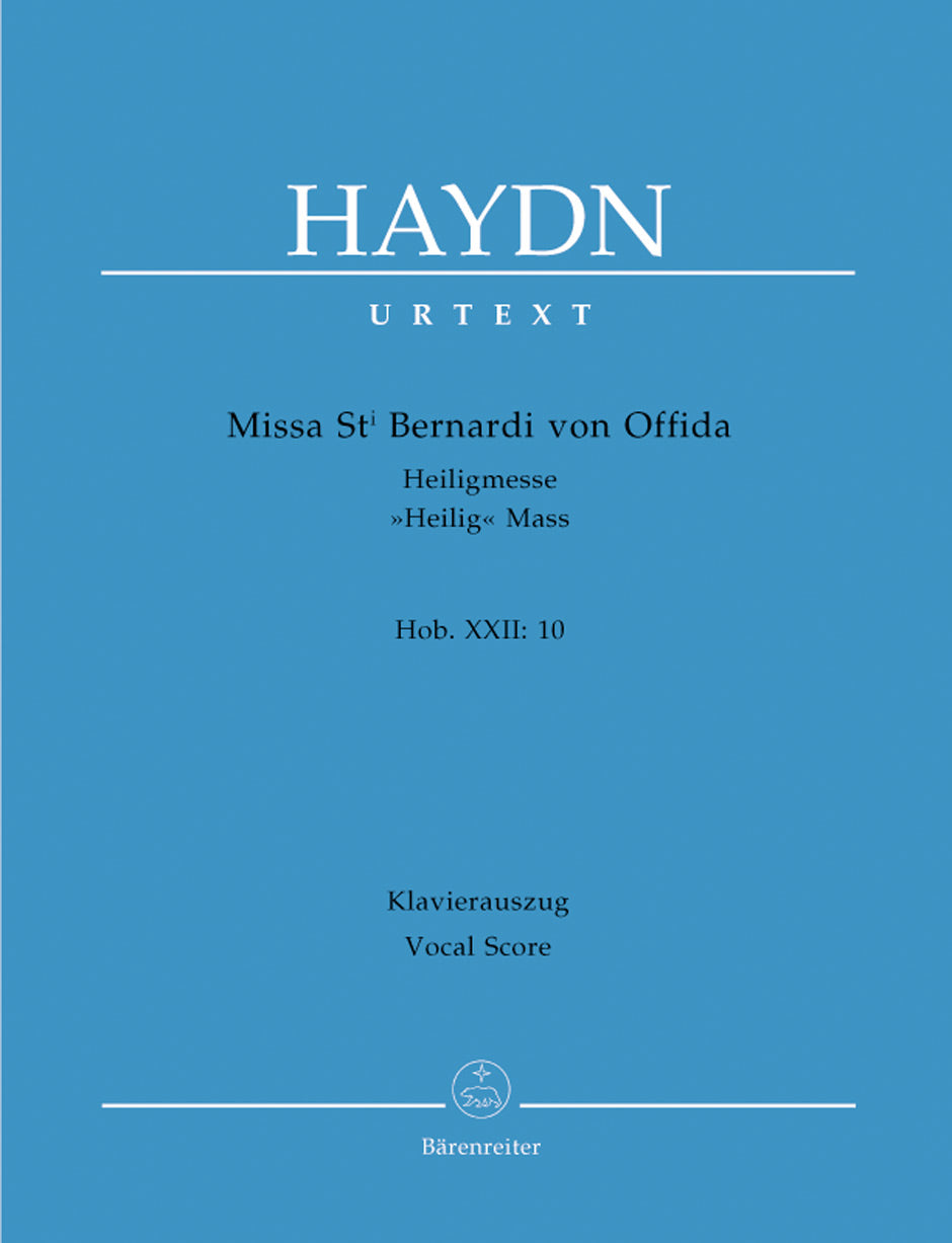 Haydn: Missa Sancti Bernardi von Offida, Hob. XXII:10