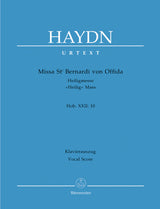 Haydn: Missa Sancti Bernardi von Offida, Hob. XXII:10