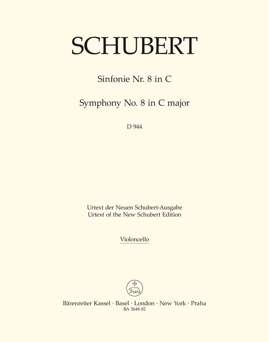 Schubert: Symphony No. 8 in C Major, D 944 ("The Great")