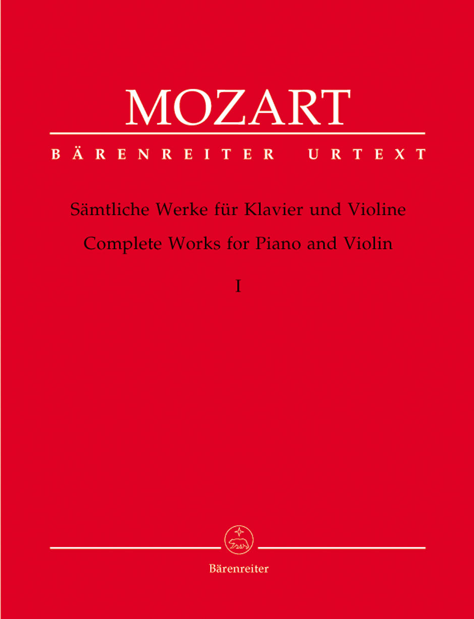 Mozart: Complete Works for Violin and Piano - Volume 1