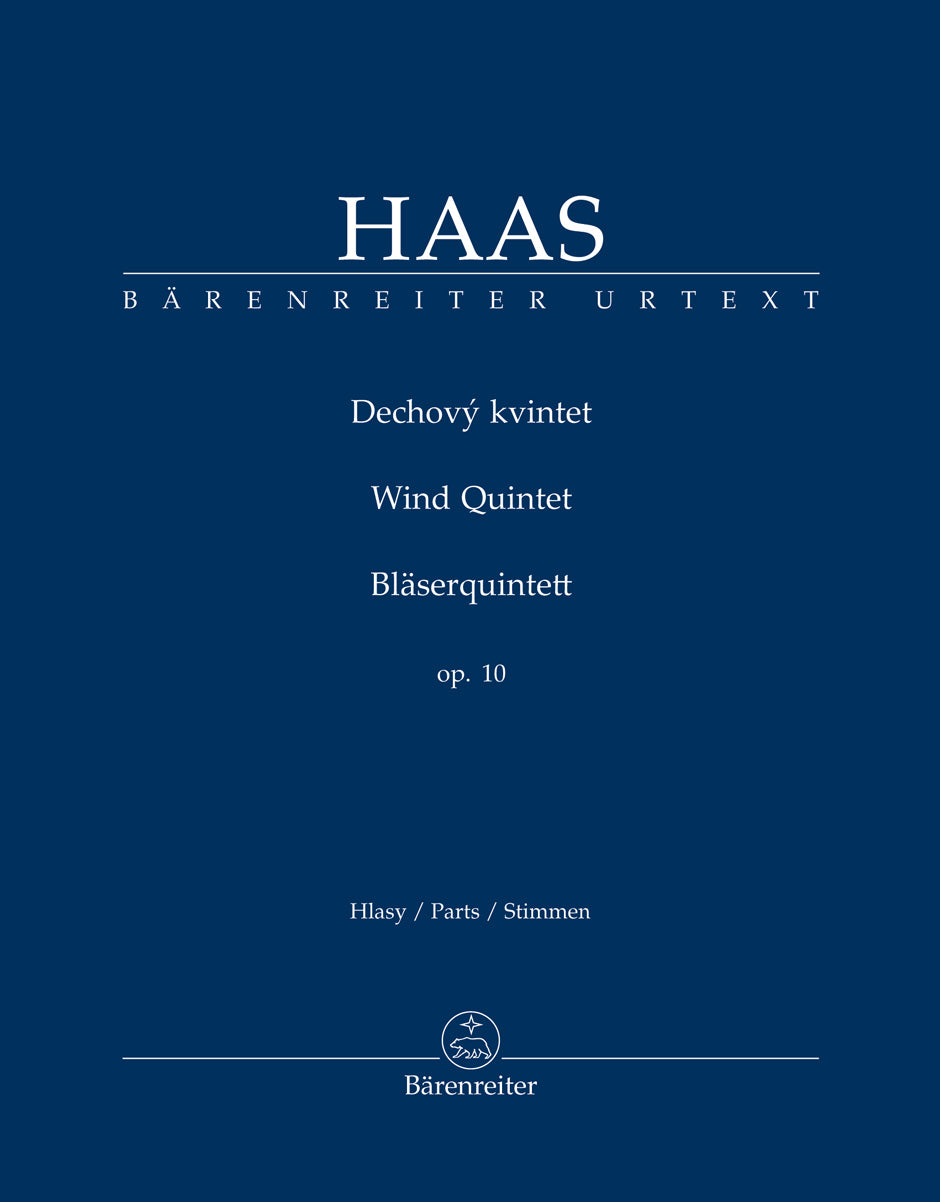 Haas: Wind Quintet, Op. 10