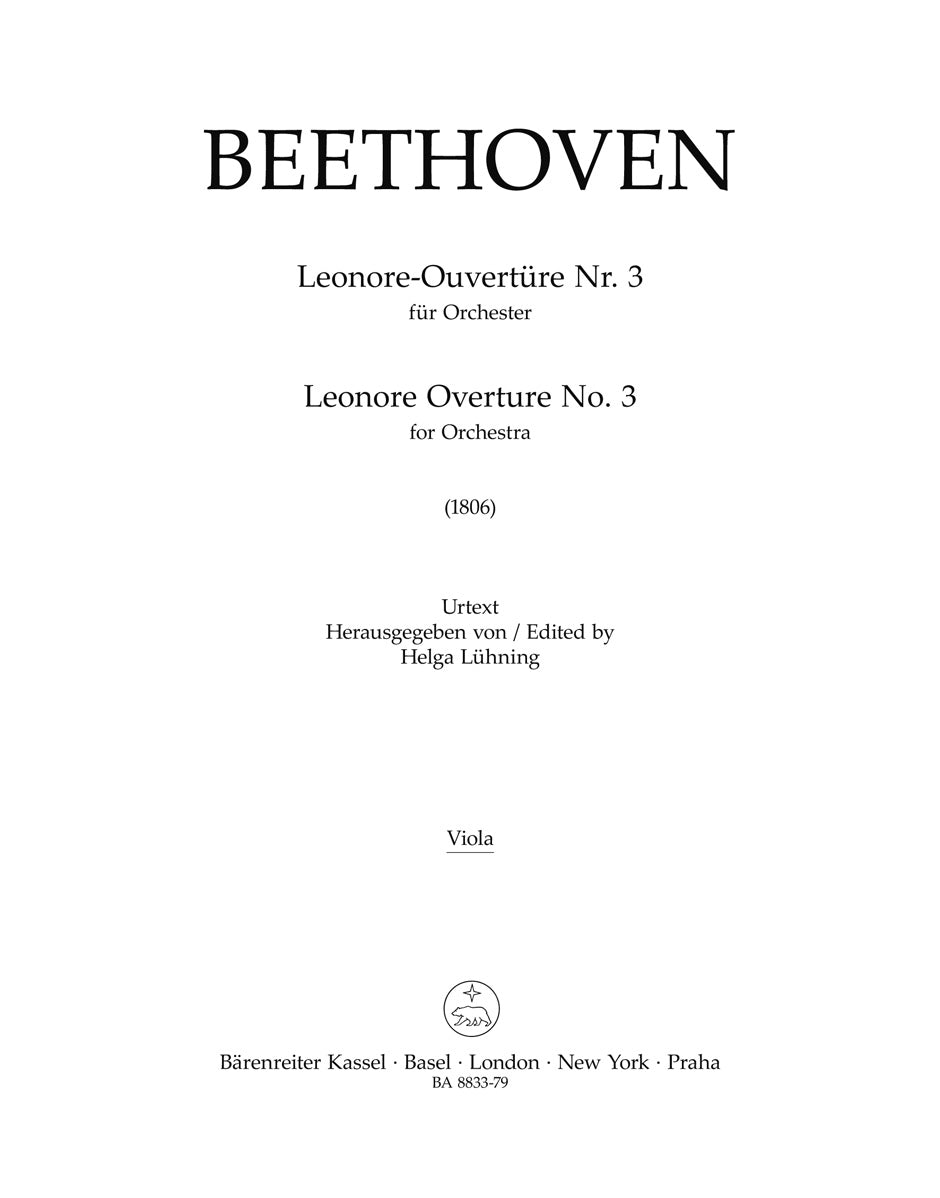 Beethoven: Leonore Overture No. 3