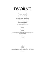 Dvořák: Violin Concerto in A Minor, Op. 53