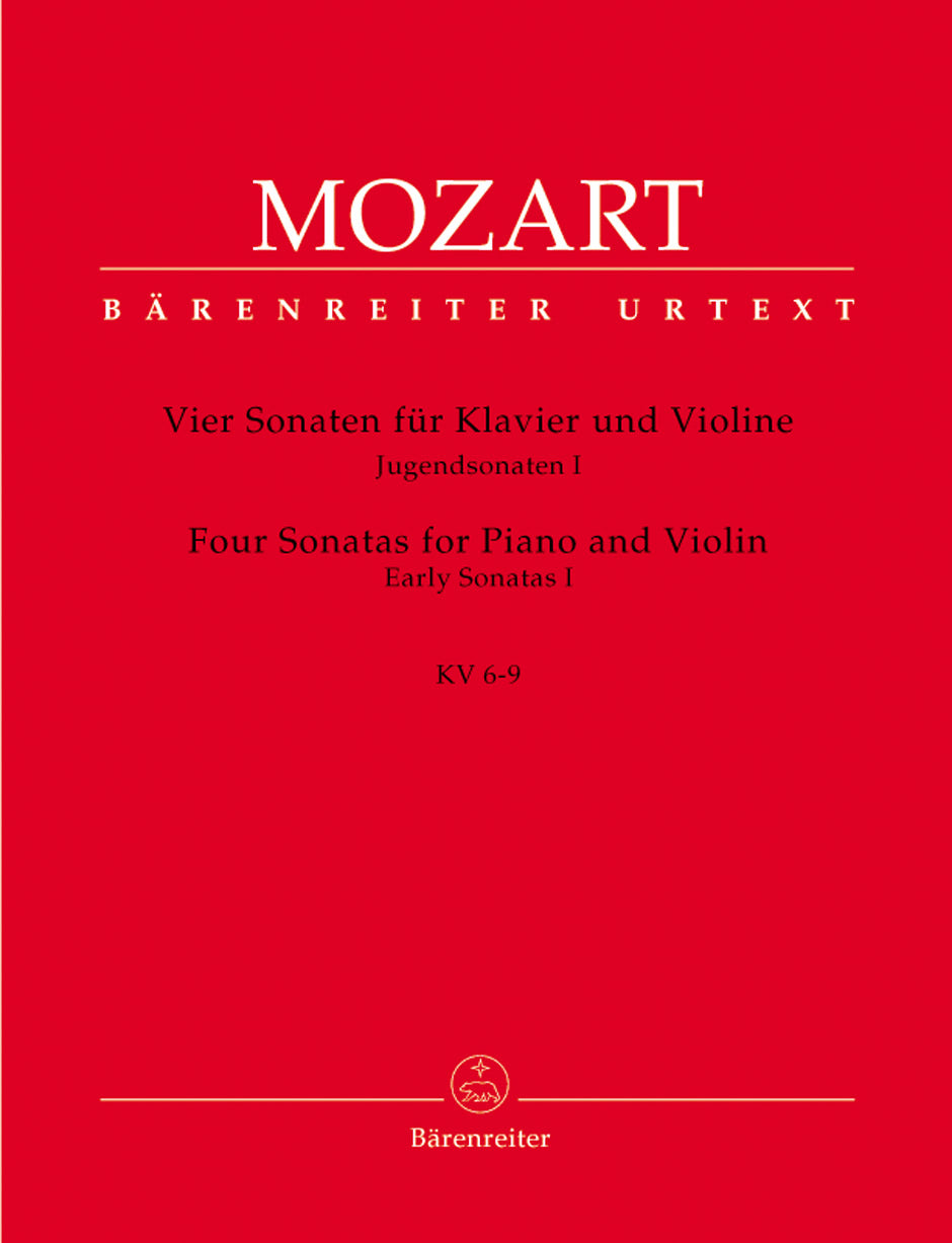 Mozart: "Wunderkind" Sonatas - Volume 1, K. 6-9