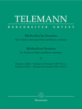 Telemann: Methodical Sonatas - Volume 2 (TWV 41:e2 and 41:D3)