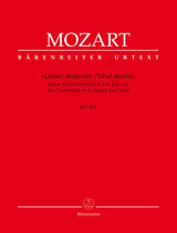 Mozart: 10 Variations on "Unser dummer Pöbel meint", K. 455