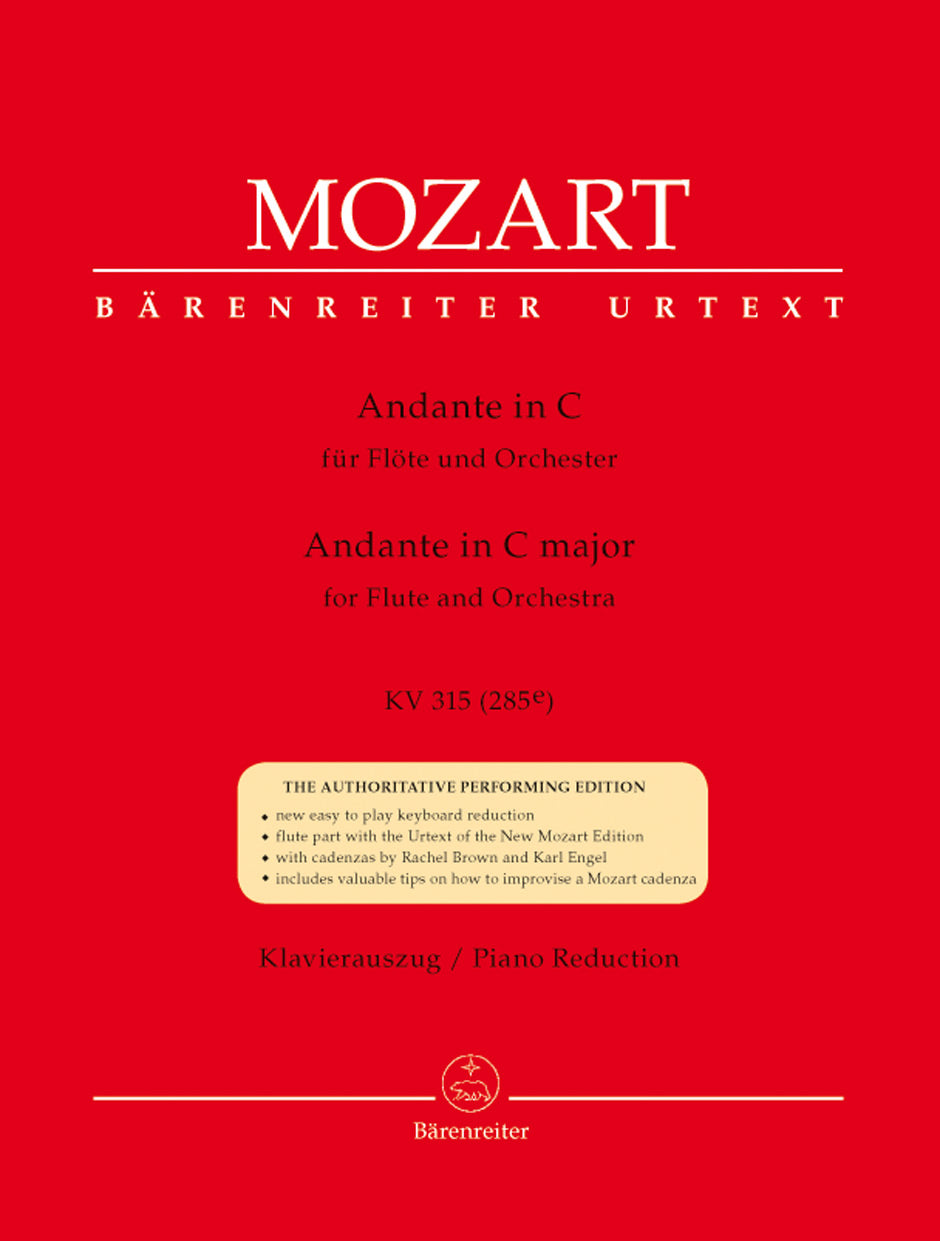 Mozart: Andante in C Major, K. 315 (285e)