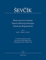 Ševčík: School of Bowing Technique, Op. 2 - Book 1