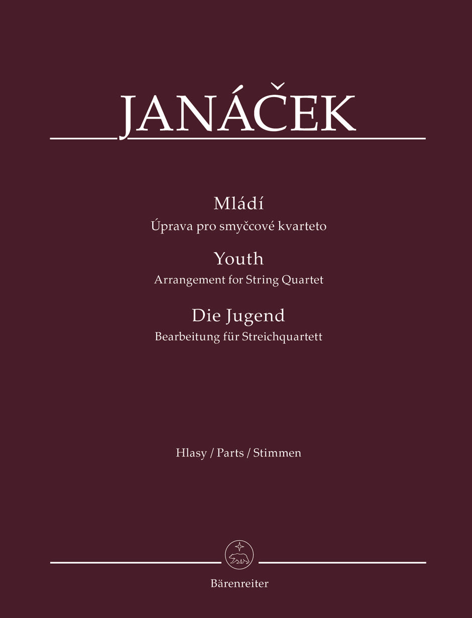 Janáček: Mládí (arr. for string quartet)